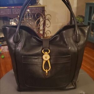 Dooney and Bourke Florentine Logo Lock Tote